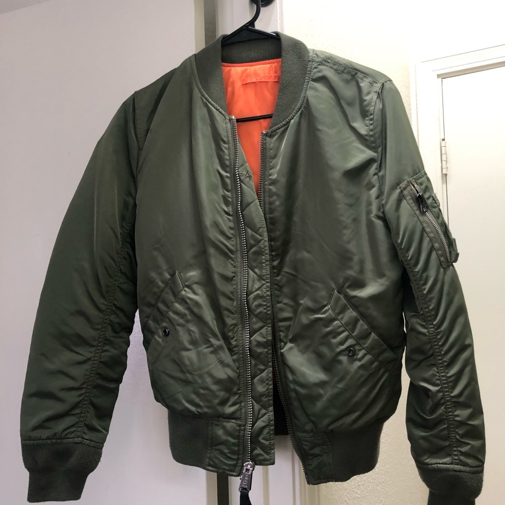 Olive green Alpha Industries BomberJacket